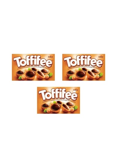 Toffifee Fındıklı Karamelli Çikolata 125 Gr 3 Adet