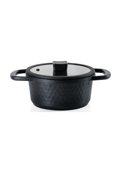 Schafer Hektor Döküm Mini Tencere 20 Cm Siyah
