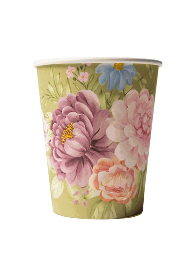 Peony Kağıt Bardak 240 Ml 12'li Paket 12 Adet