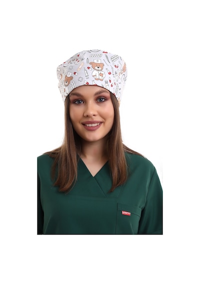 Doktor Ayıcık Desenli Cerrahi Bone - Doktor Bone-Standart-3705 Doctor Ayıcık