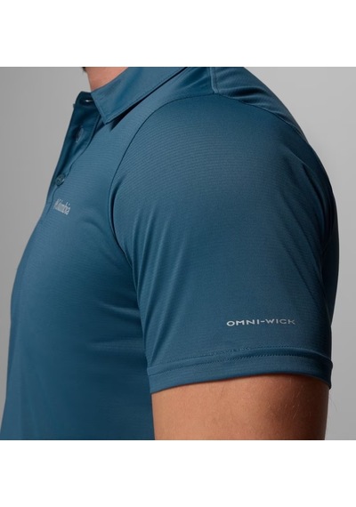 Columbia Ao3614 Hike Technical Erkek Polo T-shirt 1990401429 Mavi