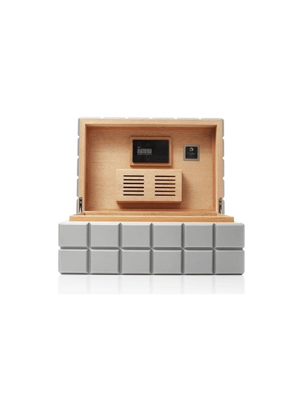 Colibri Heritage Humidor Puro Kutusu Hu500t3 Mat Grey 125's