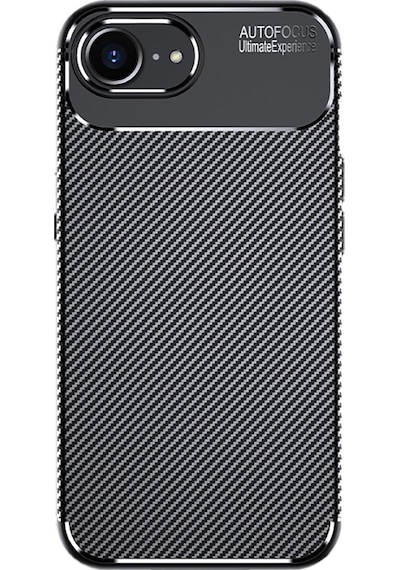 Apple Uyumlu iPhone 17e Kılıf Zore Negro Silikon Kapak - Siyah