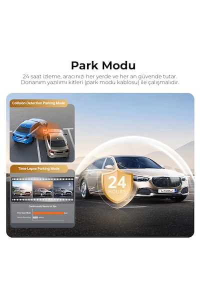 Lingdu Lndu V820 4k Araç Kamerası Sony Starvis 2 4k + Fhd Çift Sony Kamera Gps Opsiyonel 4g Uzaktan Izleme Adas 3 Ekran