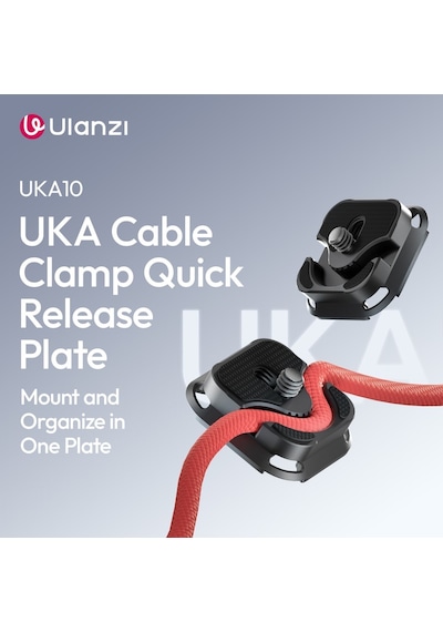 Ulanzi Uka10 Quick Release Kablo Sabitleyici Plate - C079
