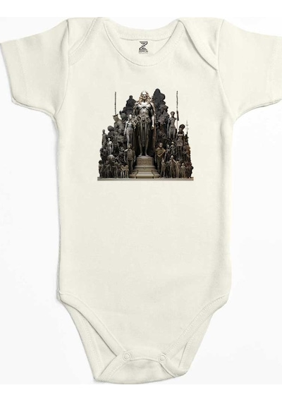Zepplin Giyim Human History Sarı Bebek Body Zıbın