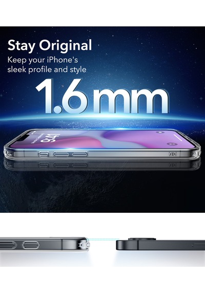 Esr Apple Uyumlu iPhone 17e Halolock Magsafe Classic Hybrid Silikon Kılıf Çok Renkli