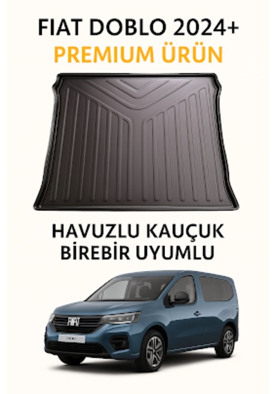 Fiat Doblo 2024+ Bagaj Havuzu Premium Seri