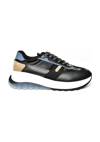 Fox Shoes R312911909 Siyah Kadın Spor Ayakkabı Sneakers Siyah