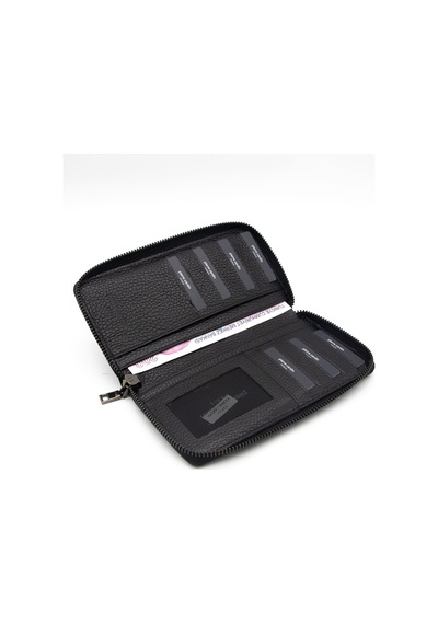 Pierre Cardin Floater Siyah Unisex Deri Cüzdanı Ft11056 Siyah