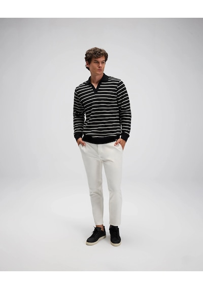 Ellesse Erkek Polo Sweatshirt Em594-bk Siyah
