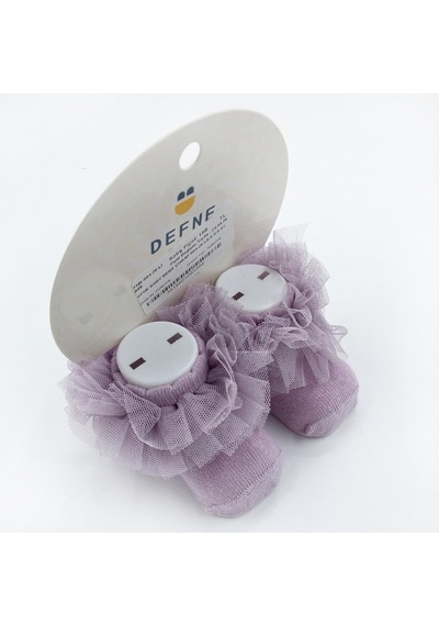 Defne Baby Bebe Çorap 004-26 Lila