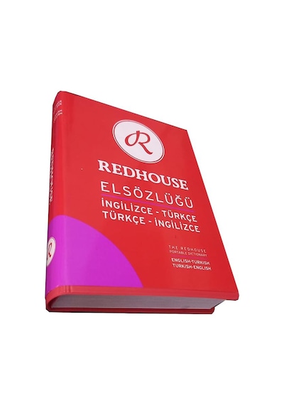 Redhouse İngilizce Türkçe El Sözlüğü Mor 544 Sayfa 1 Adet 30.000 Kelime Hazneli Red House İngilizce Sözlük El Boy Cep