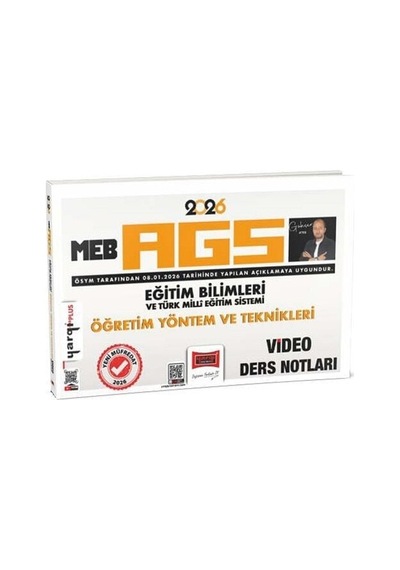 Yargı 2026 Meb-ags Eğitim Bilimleri Öğretim Yöntem Ve Teknikleri Video Ders Notları - Gökçer Ateş Yargı Yayınları