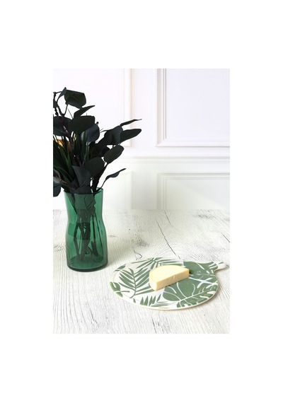Keramika Forest Peynir Sunum Tabağı 26 Cm 22726 Çok Renkli