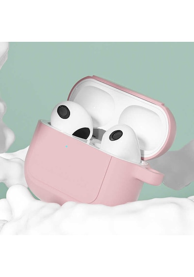 Apple AirPods Uyumlu 3. Nesil Kılıf Zore Airbag 23 Kılıf Mavi