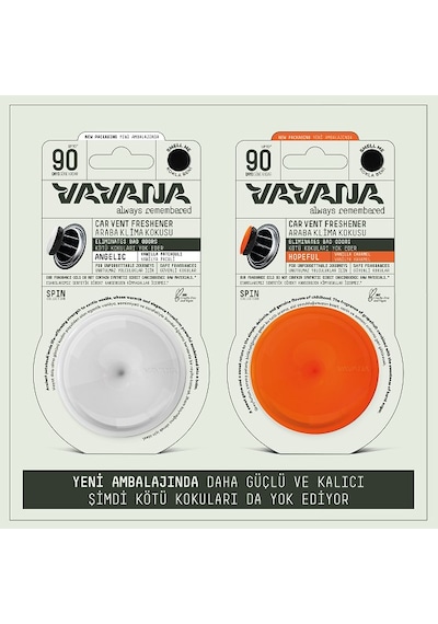 Vavana Araba Klima Kokusu, Spin Oto Kokusu Angelic & Hopeful Set