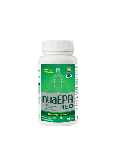Nua Epa 450 Omega-3 İçeren Gıda Takviyesi 90 Kapsül