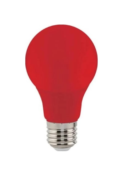 10 Adet K2 Kırmızı Işık 5 Watt Led Gece Lambası Ampulü, E27 Duylu Ağaç Feneri Ampulü
