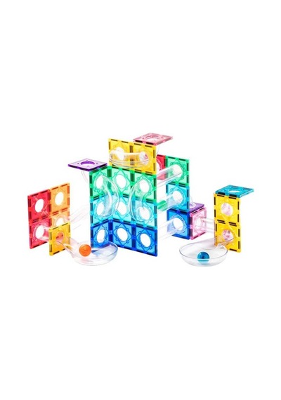 Mideer Renkli Magnetic Tiles Parkur 100 Parça Md1166