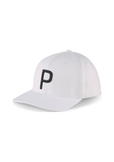 Puma Unisex P Logolu Şapka White Glow-puma Black 02