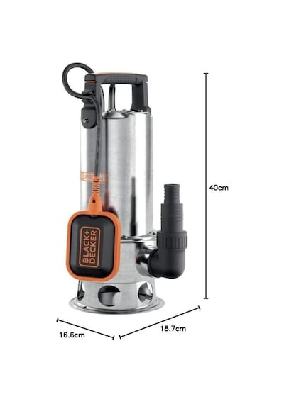 Black & Decker Bxup1100xde Kirli Su Dalgıç Pompa 1100 W
