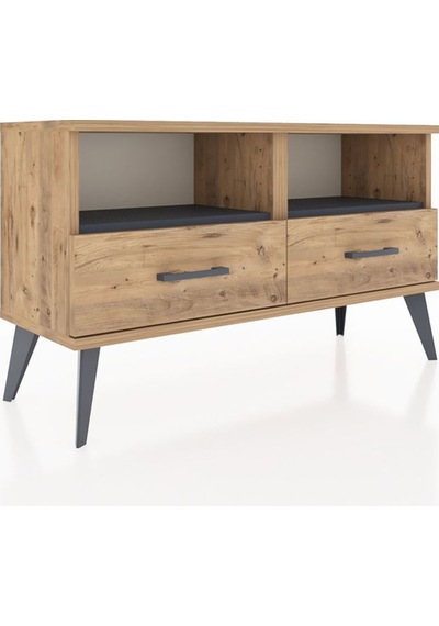 Arges Şifonyer 2 Raflı 2 Çekmeceli 88x30x48 Çam-antrasit/çam Antrasit/çam Arges Şifonyer 2 Raflı 2 Çekmeceli 88x30x48 Çam-antrasit/çam Antrasit/çam