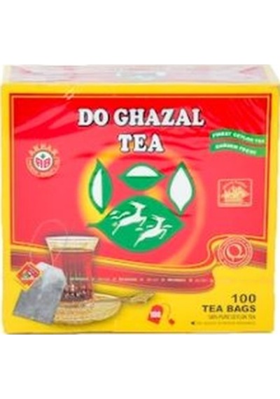 Do Ghazal Seylan Siyah Süzen Bardak Poşet Çay 6 x 100'lü