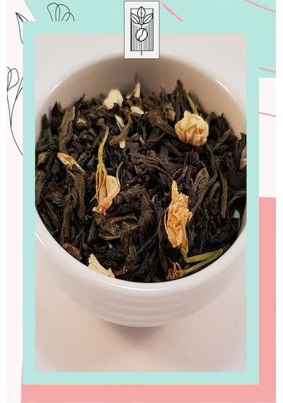 Special Jasmine Tea 50g, Özel Karışım Yaseminli Yeşil Çay