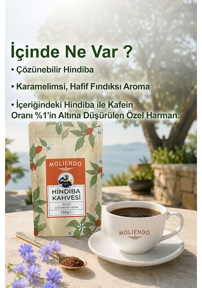Moliendo Finest Coffee Hindiba Kahvesi 150 G