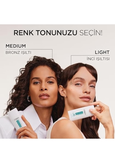 Bright Reveal Spf 50+ Koyu Leke Karşıtı Renkli Fluid Günlük Yüz Güneş Kremi 50 Ml - Medium