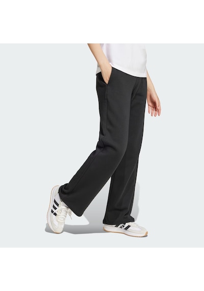Adidas Essentials Small Logo Feel Cozy Open Kadın Eşofman Altı Jc5921 Siyah