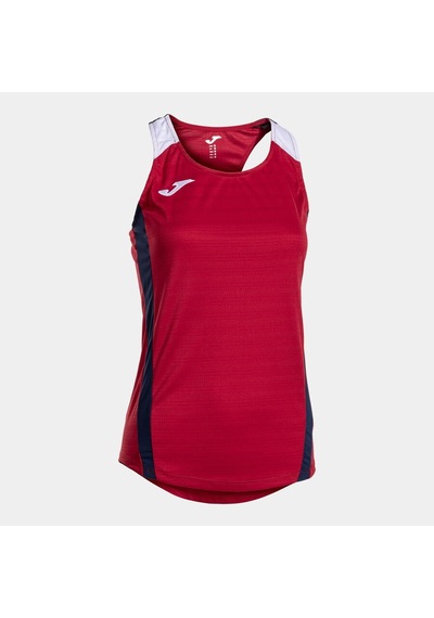 Joma 902521.631 Montreal Kadın Kolsuz Kırmızı Spor Tişört Kırmızı