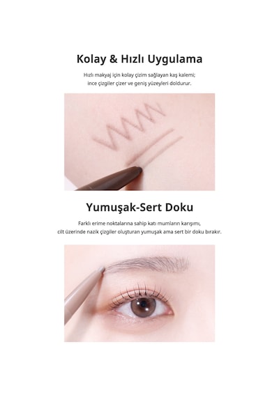 Peripera Speedy Eyebrow Auto Pencil 02 Gray Brown