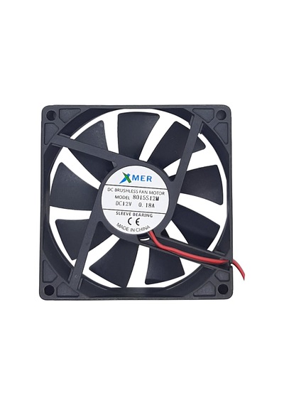 Buharaelektronik-80X80X15Mm 12V 0.20A 3P Xmer Fan