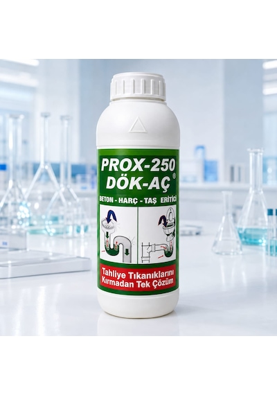 Prox -250 Harç-taş-kum-beton Eritici Lavabo Açıcı 1 Kg