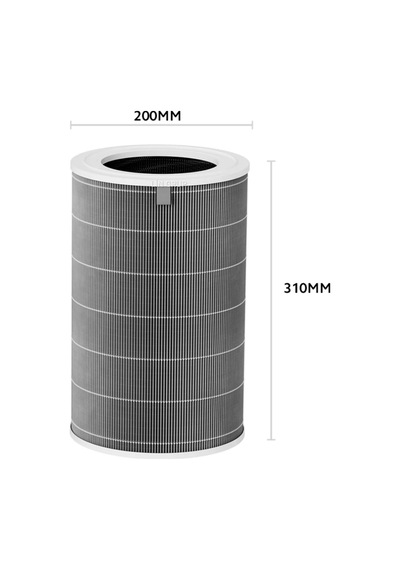 Xiaomi Uyumlu Air Purifier 4 Lite Ac-m17-sc Uyumlu Hepa Filtre Yedek