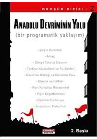 Anadolu Devriminin Yolu Bir Programatik Yaklaşım