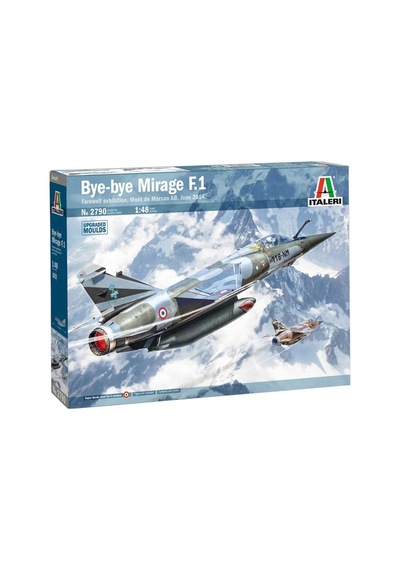 1/48 Bye Bye Mirage F1 Savaş Uçağı Maketi, Italeri 2790