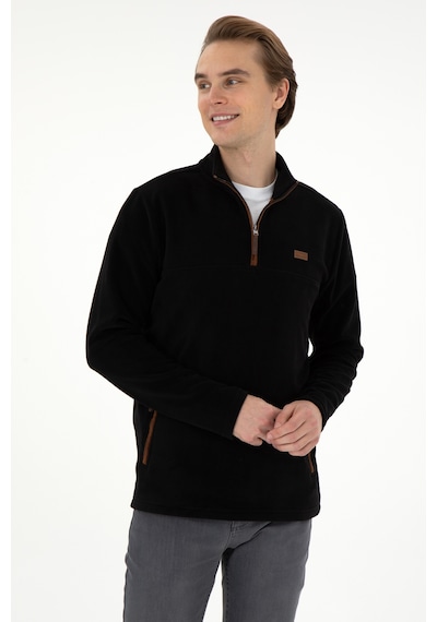 U.s. Polo Assn. Erkek Siyah Sweatshirt 50290609-vr046 Siyah