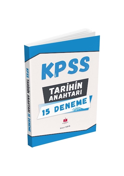 Kpss Tarihin Anahtarı 15 Deneme - Umut Kaya