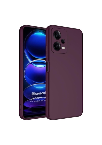 Microsonic Xiaomi Redmi Note 12 Pro Kılıf Groovy Soft