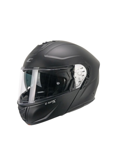 Cgm 569a C-max Mono Çene Açılır Kask Siyah-s