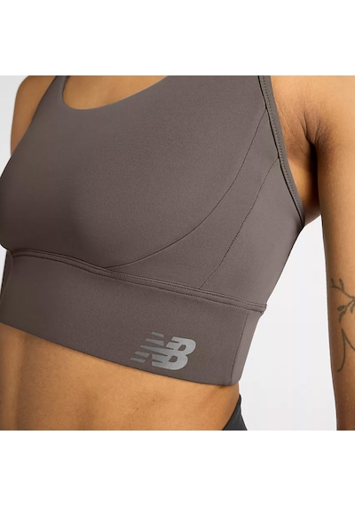 New Balance Essentials Kadın Kahverengi Bra Wb33468