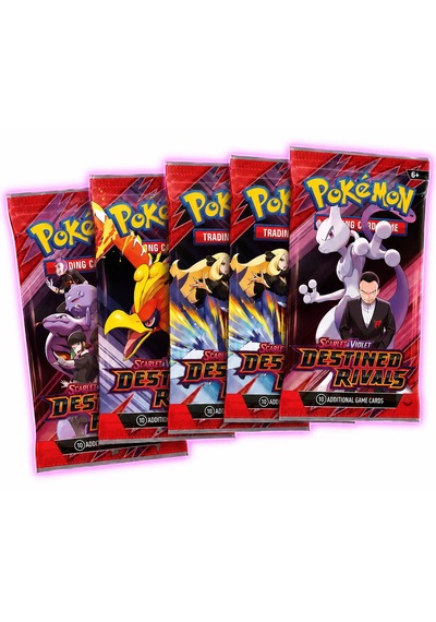 The Pokemon Tcg Destined Rivals Booster Single Pack