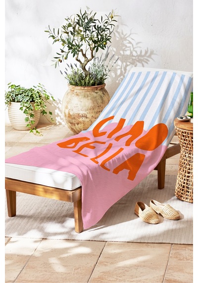 Çizgili Yazı Temalı Ciao Bella Plaj Havlusu-modern Akdeniz Pembe Mavi Hızlı Kuruyan Mikrofiber Havlu Yumuşak Zeytin Çizgili Yazı Temalı Ciao Bella Plaj Havlusu-modern Akdeniz Pembe Mavi Hızlı Kuruyan Mikrofiber Havlu Yumuşak Zeytin