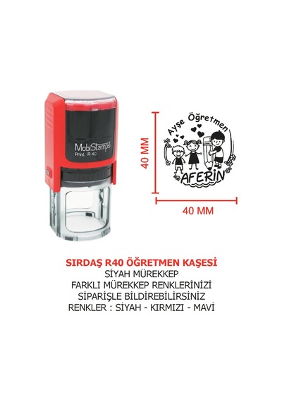 Kaşeciniz Öğretmen Kaşesi - Sırdaş R40 Diğer