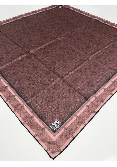 Levidor Lotus Desen Eşarp - 06104 Gül Kurusu-17