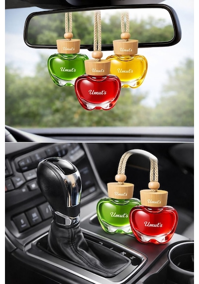 3 Adet Dekoratif Yüksek Yayılımlı Bambu Başlıklı Oto Araç Kokusu -8 Ml Rastgele 3 Adet Gönderilir