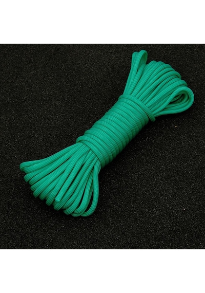 Paracord İp 4 Mm Mint Yeşili Renk No:120 10 Metre Yeşil